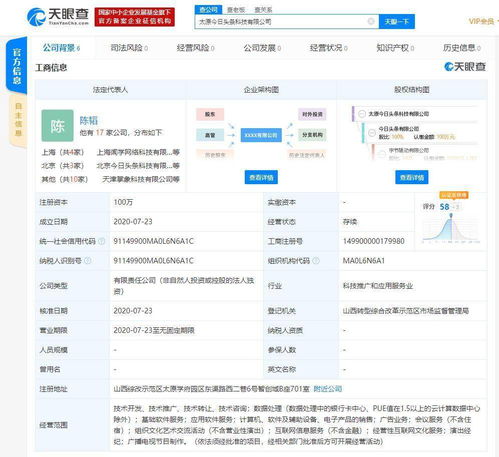 今日頭條落子太原 新公司入駐山西綜改示范區，深化區域布局